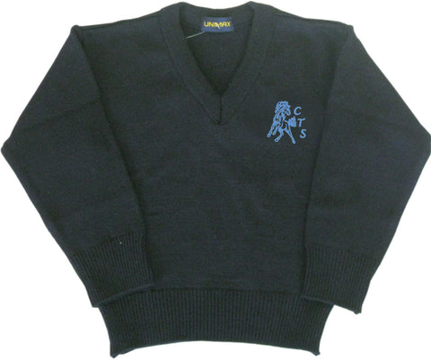 Navy Pullover - Adult - Cloverdale Traditional
