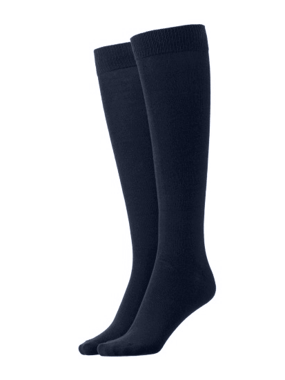 Navy Knee High Socks Girls Unimax Uniforms