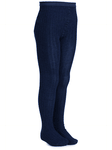 Navy Tights  - Girls