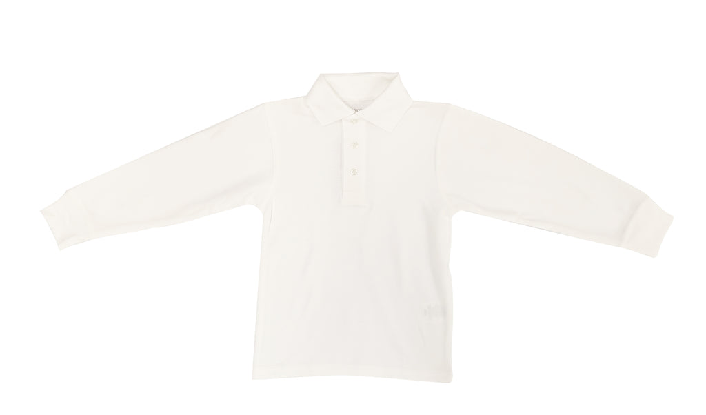 Plain white discount golf shirt