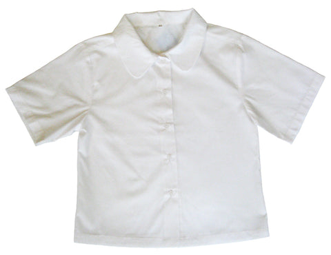 Peter Pan Blouse - Short Sleeve - CMS