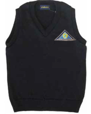 Navy Vest  - Youth - Global Montessori