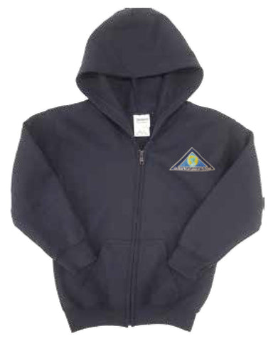 Fleece Hoody Zipup - Youth - Global Montessori